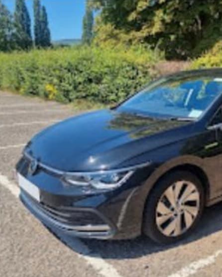 Dafydd's dual-control Manual VW Golf